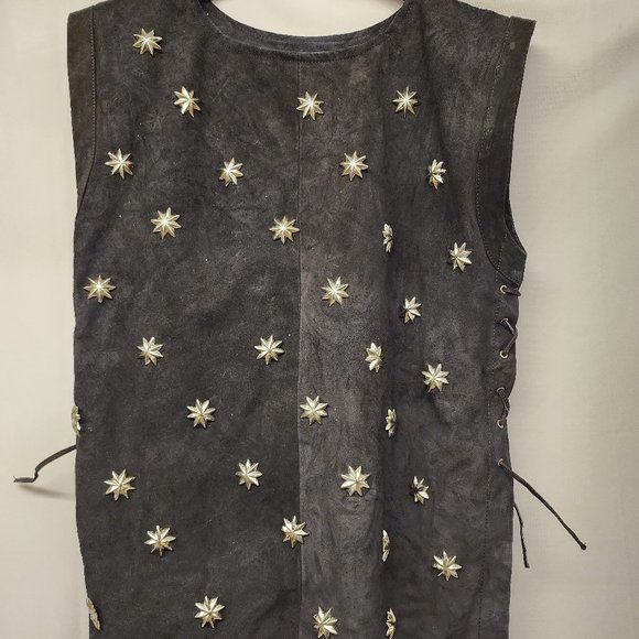 MRL Black Leather Brigandine - Picture 1 of 2